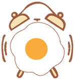 Rise logo-egg shaped alarm clock